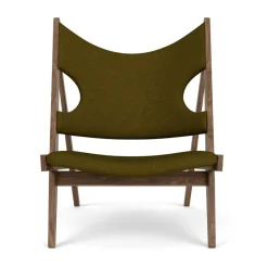 Knitting lounge chair, Walnut-Baru 0950