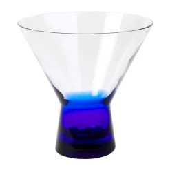 Konus cocktail glass 10 cl, Intense blue