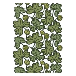 Krusbär oilcloth, Green