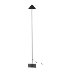 Kuro floor lamp, Black, Ø14x120 cm