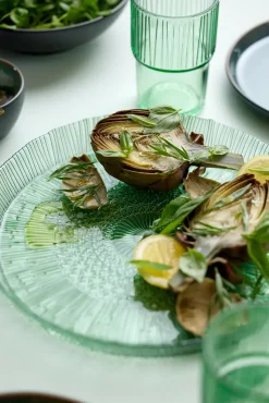 Kusintha serving dish round Ø30 cm, Green