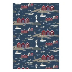 Kust fabric, Blue