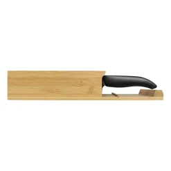 Kyocera knife block bamboo for 4 knives, 34 cm