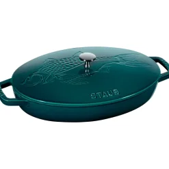 La Mer oval casserole dish - three layered enamel, 32 cm