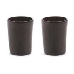 La Mère espresso cup 7 cl 2-pack, Dark brown