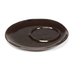 La Mère saucer for coffee cup Ø14.5 cm 2-pack, Dark brown
