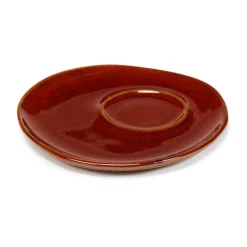 La Mère saucer for espresso cup Ø11 cm 2-pack, Venetian red