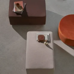 Lagoon module pouffe, Latte