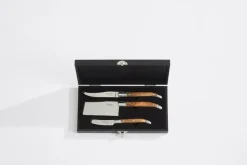 Laguiole By Hâws cheese knife set 3-piece, Olive