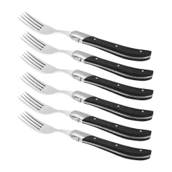 Laguiole By Hâws grill knife 6-pack, Black Wood
