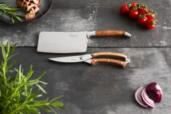 Laguiole By Hâws knife set 2-piece, Olive
