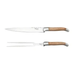 Laguiole By Hâws 2-piece carving set, Oak