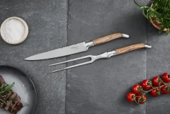 Laguiole By Hâws 2-piece carving set, Oak