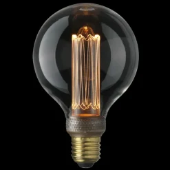 Laser filament LED E27 dimable, 9.5 cm, E27