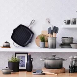 Le Creuset grill pan 26 cm, Flint