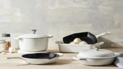 Le Creuset grill pan 26 cm, White
