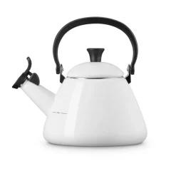 Le Creuset Kone kettle with whistle, White