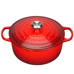 Le Creuset round casserole 5.3 l, Cerise
