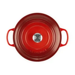 Le Creuset Signature round casserole 6.7 l, Cerise