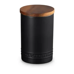 Le Creuset Signature storage jar, Matte Black, 770 ml