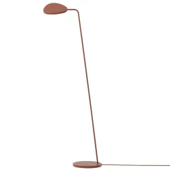 Leaf floor lamp, Copper brown