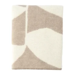 Leaf wool throw 130x180 cm, Mole