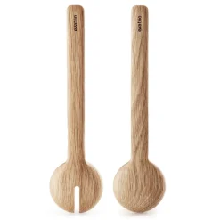 Legio Nova salad cutlery set, Oak