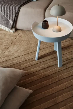 Levels wool rug stripes beige, 200x300 cm
