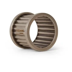 Lexington napkin ring striped Ø4,8 cm, Brass