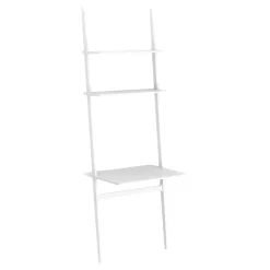 Libri writing table, Ash White glazed