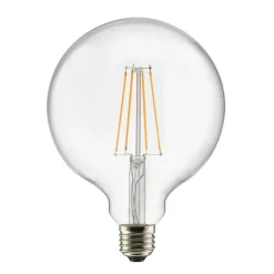 Light bulb E27 LED glob 125, Clear