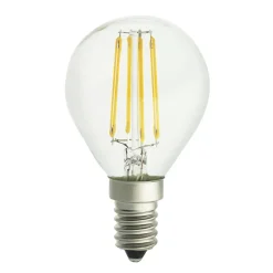 Light bulb E14 LED klot, Clear