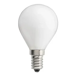 Light bulb E14 LED klot, Opal