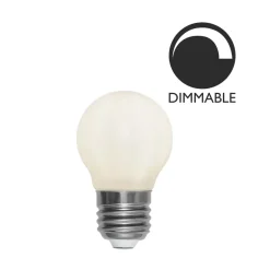 Light source E27 LED filament opal 45 mm, 5w