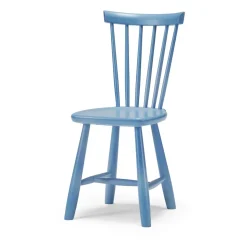 Lilla Åland children's chair birch 33 cm, Dawn blue