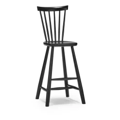 Lilla Åland children's chair beech 52 cm, Black