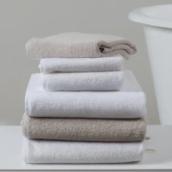 Lina towel white, 30x50 cm
