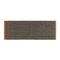 Line rug, Black 70x250 cm