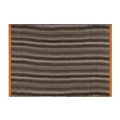 Line rug, Black 170x240 cm