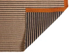 Line rug, Black 170x240 cm