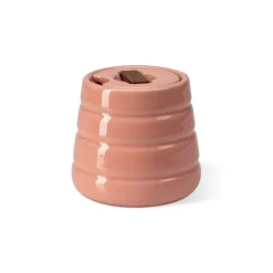 Lines sugar bowl, pink