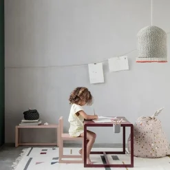 Little Architect table, Dark blue