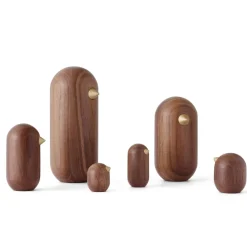 Little Bird figure walnut, 3 cm