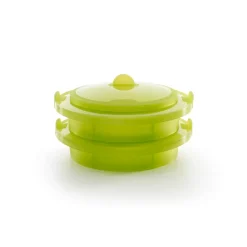 Lékué silicone steamer, Green
