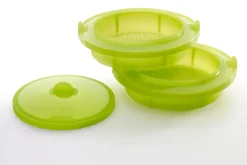 Lékué silicone steamer, Green