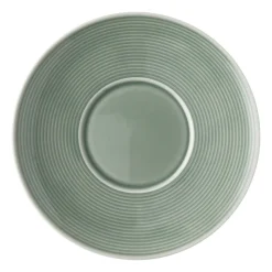 Loft saucer to coffee cup - moss green, Ø16.5 cm