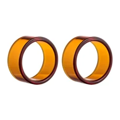 Loop napkin ring 2-pack, Amber
