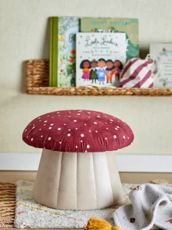 Lue pouf Ø37x30 cm, Red