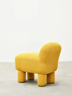 Lulu sit pouf 36x65 cm, Yellow