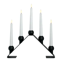 Luna advent candle, Black